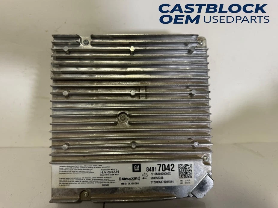 Receptor de radio Fit GMC ACADIA 2020-2023 Match OEM 84817042 Foto 1 de 4