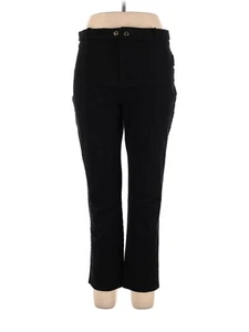 H By Halston Women Black Casual Pants L - Picture 1 of 2