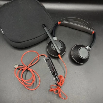 Plantronics Poly Blackwire 5220 Stereo USB-C & 3.5mm Wired Headset With Mic  - Image 1 of 4
