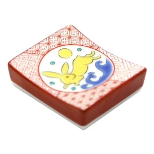 Kutani Ware Seikogama Chopstick Rests (Various Models, Hc-01-30) - Porcelain, 3_ - Picture 1 of 2