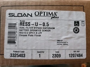Kit de modernización Sloan RESS-U-0,5 gpf Optima Plus 3325446 🔥 - Imagen 1 de 3