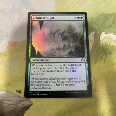 Zendikar's Roil Magic Origins Foil NM Excellent Condition - Image 1 of 2
