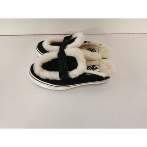 Scarpe slip-on Vans Cozy Mule DX foderate in shearling nere donna taglia 7,5 uomo taglia 6 - Foto 1 di 6