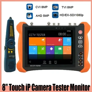 X9-ADHS/MOVTADHS CCTV Camera Tester Monitor 4K IPC TVI/CVI/AHD/SDI/MOVT Analog - Picture 1 of 8