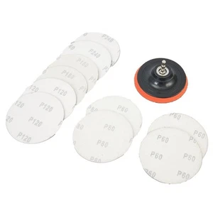High performance 100mm Hook&Loop Sanding Discs 10pcs with M10 Backing Pad - Picture 1 of 12