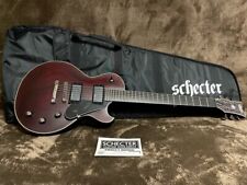 Schecter Blackjack Atx Solo-Ii mit Vampirrot Satin Black Outs for sale
