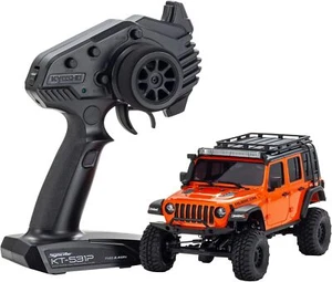 Kyosho RC MINI-Z 4x4 Ready Set Jeep WRANGLER UNLIMITED RUBICON Orange 32528MO - Picture 1 of 3