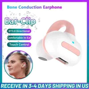 Audifonos Ear Clip Bluetooth 5.3 Inalambricos Auriculares Sport Conductores Oseo - Picture 1 of 20