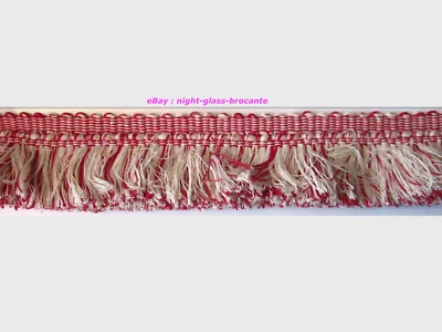 9,60 METRES DE GALON ANCIEN A FRANGES-PASSEMENTERIE DE LYON-N°WO55 - Photo 1/4