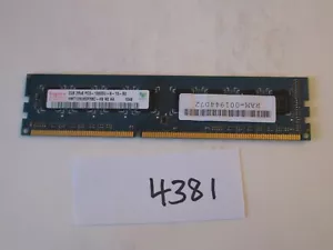Hynix HMT125U6DFR8C-H9 2Gb PC3-10600 1333Mhz DDR3 Desktop Memory RAM (4381) - Picture 1 of 2
