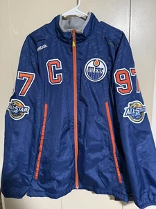 EDMONTON OILERS CONNOR MCDAVID ALL STAR JACKET - Picture 1 of 3