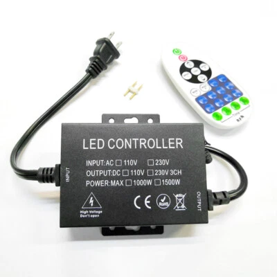 8x17mm Rope Lights Wireless Switch Dimming Remote Controller - Max Control 50m - Image 1 of 3