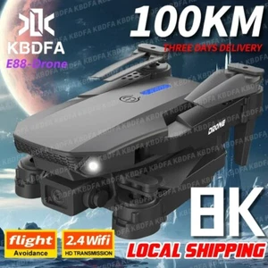 2024 New E88 Pro WIFI FPV Drone Wide Angle HD 4K Camera Height Hold RC lowest pr - Picture 1 of 24