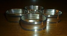 Boxed Set of Four Wedgwood Silver Plate Windsor Napkin Rings