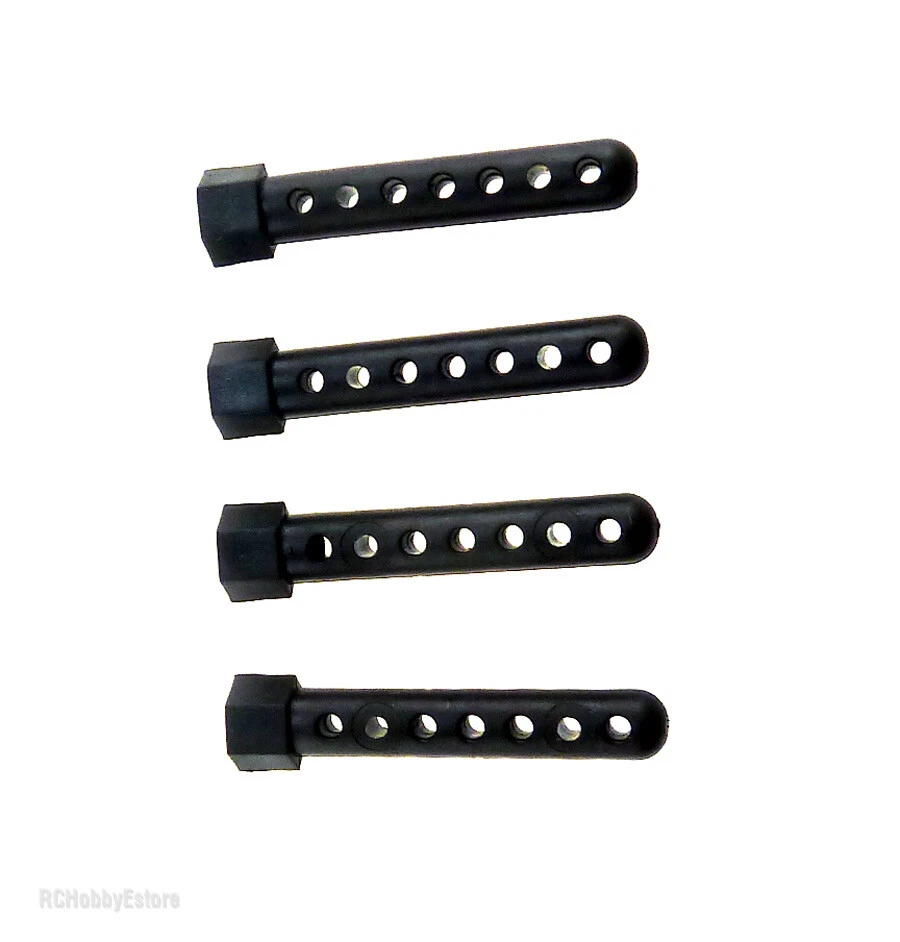 68018 BODY POSTS 4P HSP 1:18 ROCK CRAWLER SPARE PART - Image 1 of 1