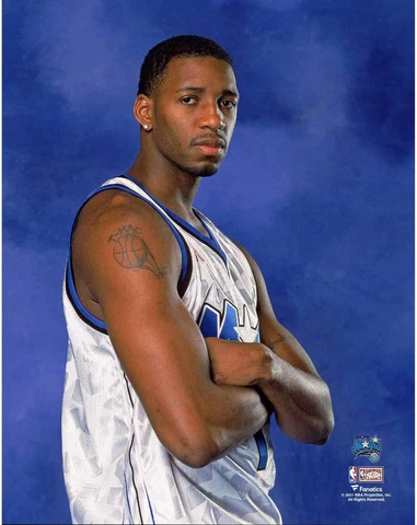 Tracy McGrady Orlando Magic Unsigned 2001-02 Media Day Portrait Photo Cover