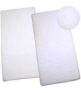 Colchón de espuma para cuna hipoalergénica resistente al agua BabyPrem 84 x 43 cm - Imagen 1 de 3