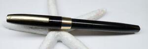 1960s Sheaffer's Lifetime Imperial IV Fountain Pen; Black; 14K EF Nib; Restored