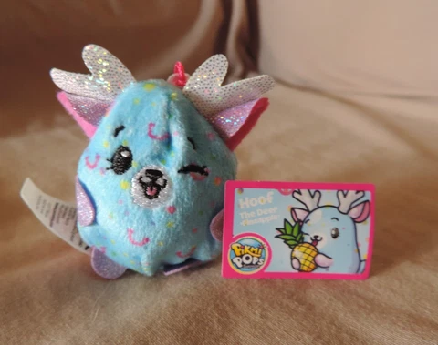 Pikmi Pops Surprise Sweet Or Sour Hoof The Deer Limited Edition Plush Cover