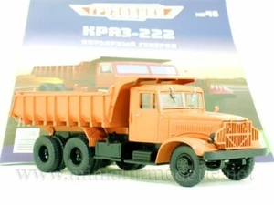 1:43 KRAZ 222 tipper GDR Modimio #46 USSR USSR Russian dump Russian original packaging new - Picture 1 of 4