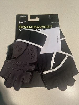 耐克女式高级重量级包裹式手套颜色黑色/白色 S 码全新 — 第 1/4 张图片