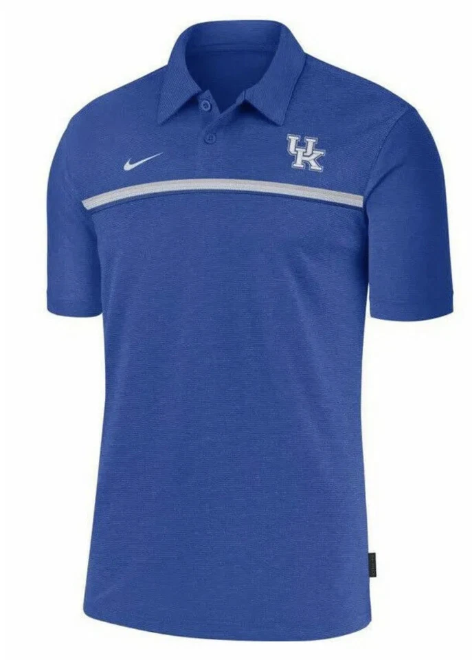 Nike UK Kentucky Wildcats On Field Coaches Polo Golf Shirt Size Small CN7848-480