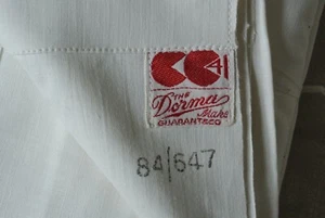 Paar Vintage The Dorma Utility Baumwolle Bettwäsche super Qualität 40er Jahre unbenutzt - Bild 1 von 5