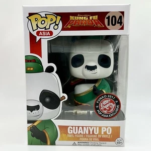 Funko Pop! Asia Kung Fu Panda Guanyu Po 2017 exclusivo con protector - Imagen 1 de 6