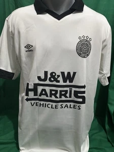 Linlithgow Rose Match Worn Away Shirt 2023/24 No.9 Large Official Rare - Picture 1 of 7