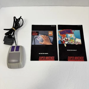 Mario Paint Konvolut SNES Original Spiel, Anleitung und Maus - Bild 1 von 10