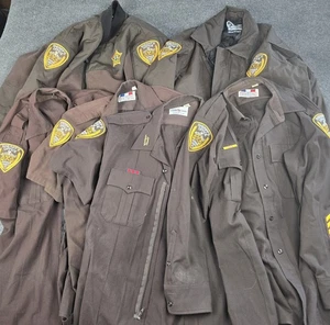Vtg Obsolete 90s Y2k Louisville Kentucky Jefferson County Sheriff Uniform Lot - Picture 1 of 14