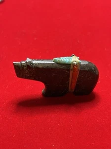 Indianer Zuni Schwarzbär signiert mit Etui - Bild 1 von 15