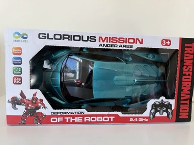 GLORIOUS MISSION ANGER ARES DEFORMATION OF THE ROBOT Green New - Image 1 of 4