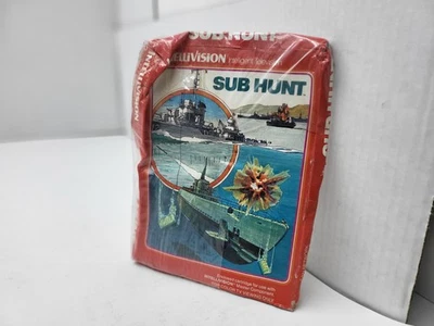 NEW SEALED SUB HUNT WITH CRUSHED TORN BOX GAME FOR INTELLIVISION CONSOLE #D23 - Image 1 of 4
