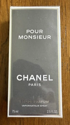 —CHANEL POUR MONSIEUR—  50ml/ 1.7 oz Eau de PARFUM Spray   **NIB** - Image 1 of 4