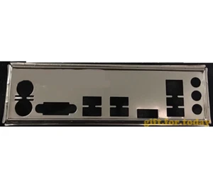 For Asus EX-B360M-V5 & EX-B365M-V5 Shield I/O IO Rear Backplate Motherboard - Afbeelding 1 van 1