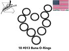 10X #013 Buna-N Nitrile 70 O-Ring O-Rings 7/16"Id X 9/16"Od X 1/16" Cs Small Fs