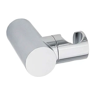 Angle Adjustable Chrome Hand Shower Head Holder Wall Swivel Bracket Brass Round - Picture 1 of 5