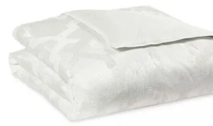 Funda nórdica Hudson Park Collection texturizada Lattice King blanco roto - Imagen 1 de 6