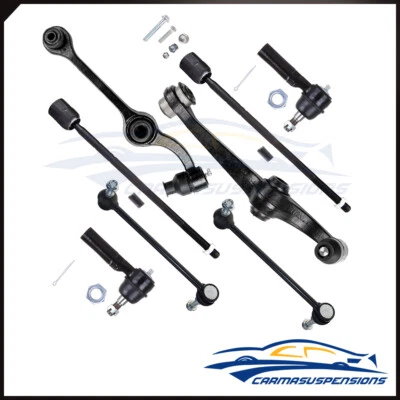 Fits 1995-98 Ford Windstar 8x Lower Control Arm Ball Joint Tie Rod End Sway Bar - Image 1 of 4