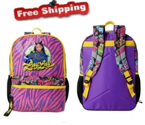 Nickelodeon That Girl Lay Lay Girls Printed Backpack Purple Pink Multi-Color New - Picture 1 of 11