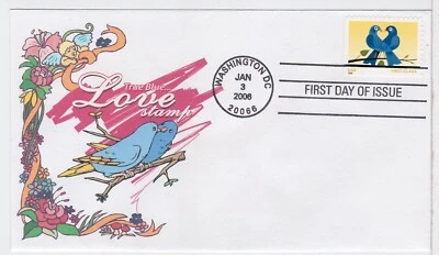 TurtlesTradingPost- Love- 2006 #3976 FDC- Rage Cachet - Image 1 of 2