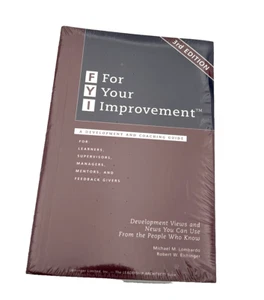 FYI: For Your Improvement New/Shrink Wrapped 3rd Edition - Coaching, Development - Picture 1 of 12