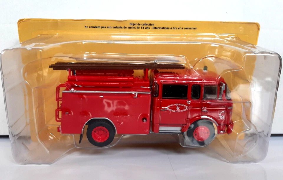 DIE CAST BERLIET GAK 20H FPT SCALA  1/43 - POMPIERI   [Y-CPF 93] - Immagine 1 di 1