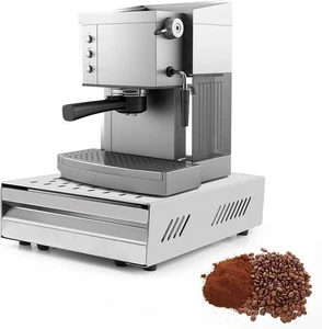 Sudschublade für Siebträgermaschine Kaffee Abklopfbehälter Edelstahl, Klopfbehäl - Bild 1 von 7