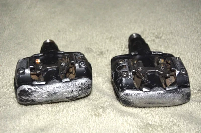 Pedales Shimano Classic #1 Gen Deore XT PD-M737 sin clip 9/16 Mountain MTB 1990’s Foto 1 de 4