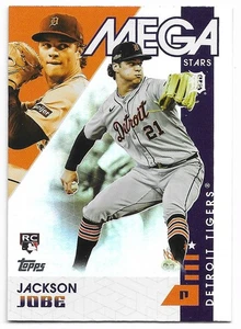 2025 Topps Series 2 Mega Stars Jackson Jobe (#MS2-18) Tigers RC SP - Bild 1 von 2