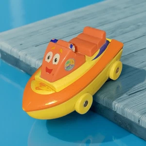 2007 Learning Curve Go Diego Go! Transforming Diecast Jet Ski/Boat Backpack B23 - Picture 1 of 7