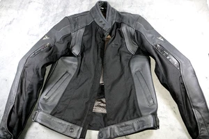 Chaqueta REVIT Mujer 42 Cuero Negro Piel de Ingeniería VCS Malla Motocicleta Montar - Imagen 1 de 19