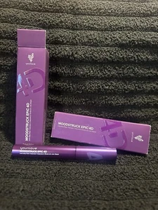 YOUNIQUE NEW MOODSTRUCK EPIC 4D ONE-STEP FIBER LASH MASCARA BLACK Authentic. - Picture 1 of 2